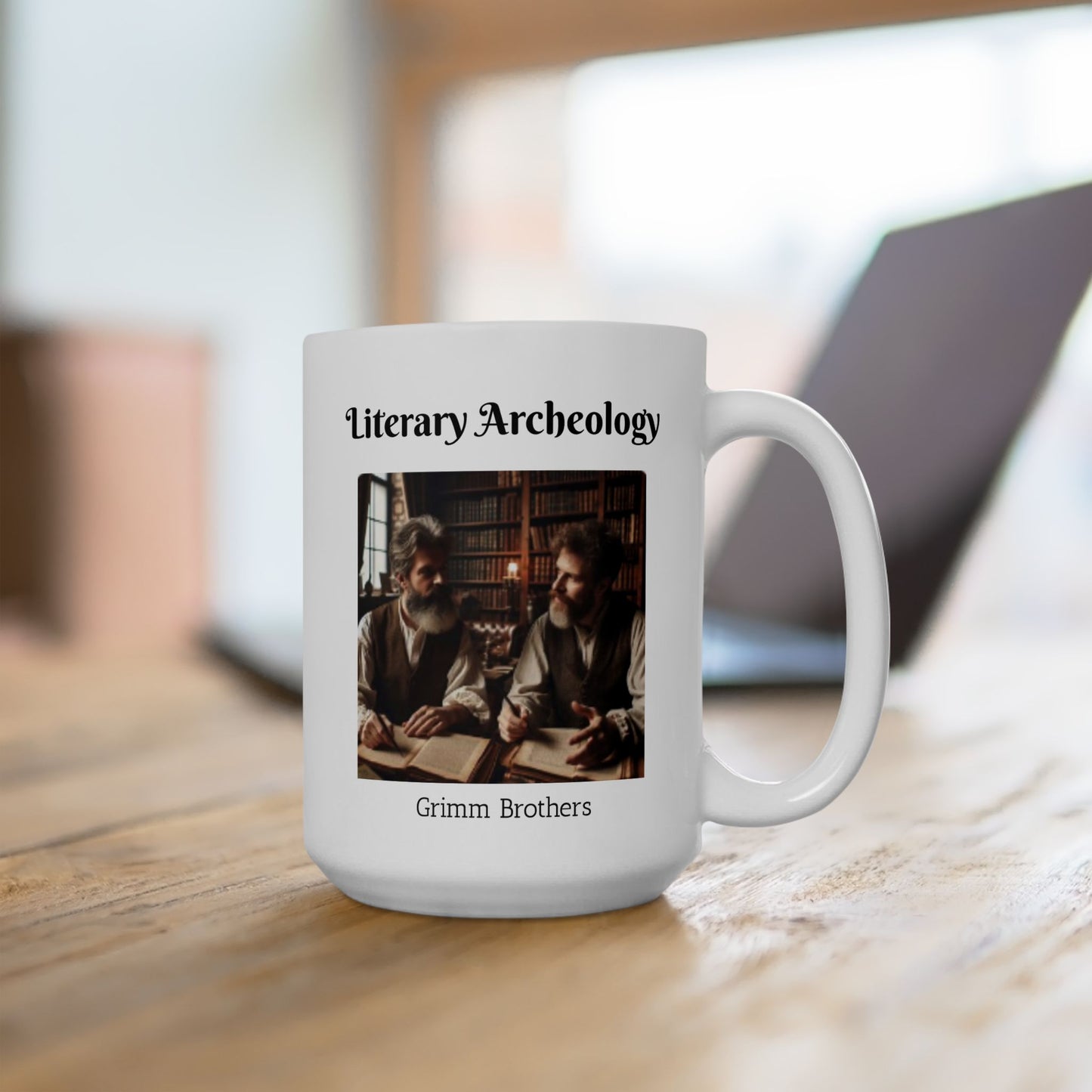 Literary Archeology Ceramic Mug