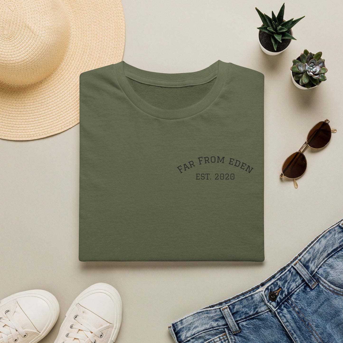 Far From Eden EST. 2020 Tee