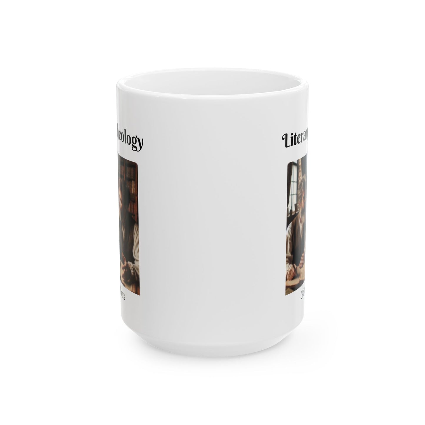 Literary Archeology Ceramic Mug