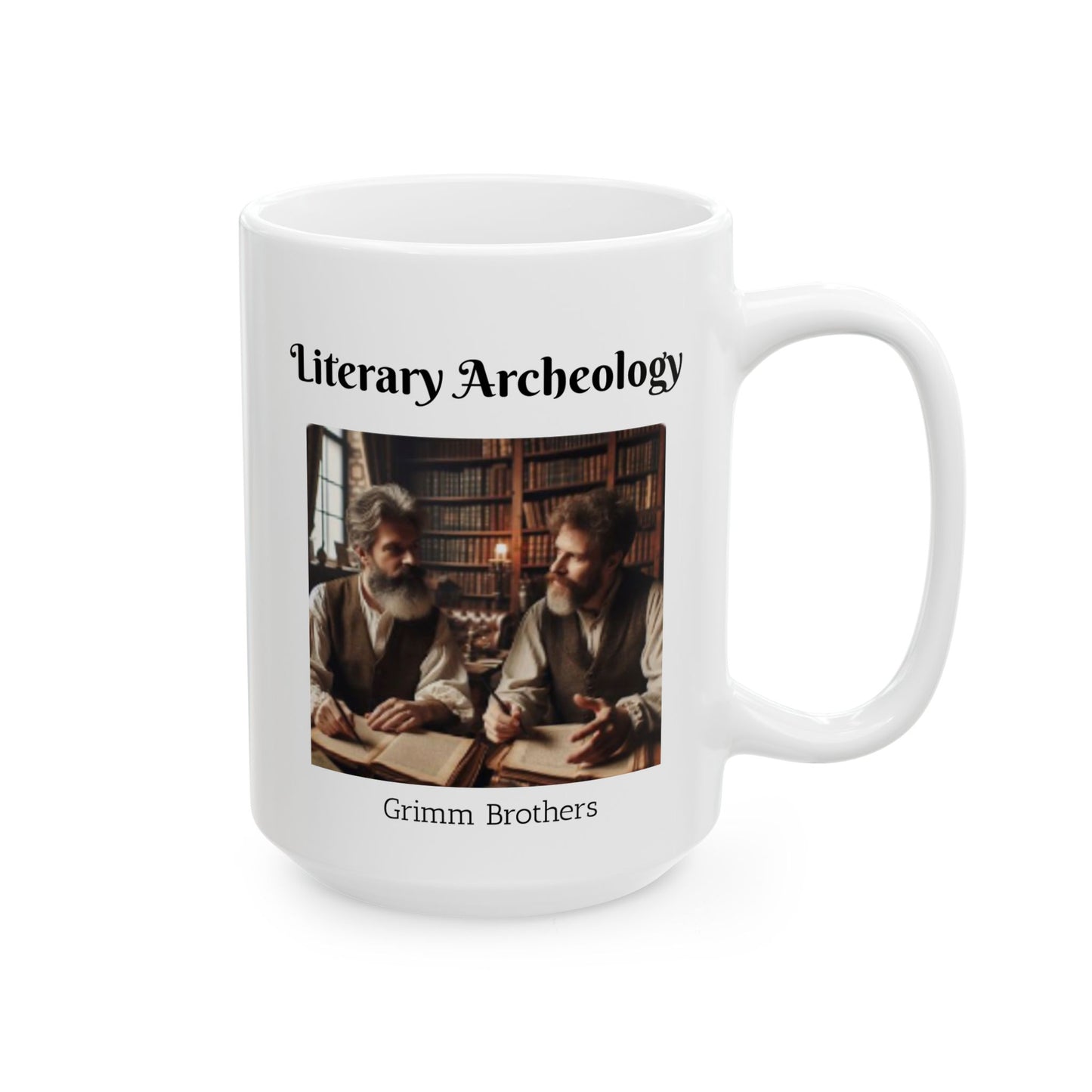Literary Archeology Ceramic Mug