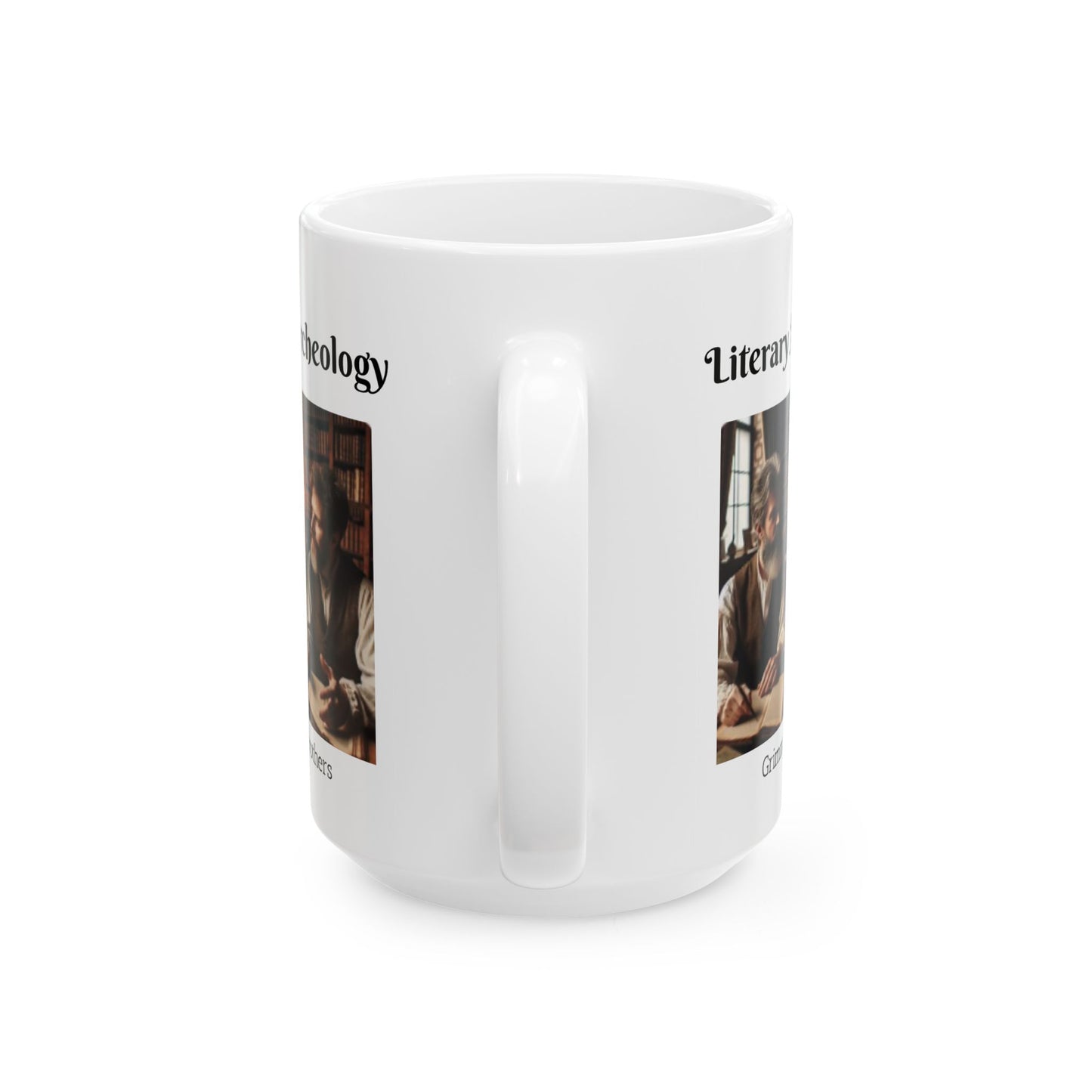 Literary Archeology Ceramic Mug
